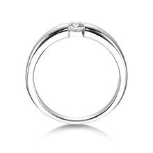 Lade das Bild in den Galerie-Viewer, 21202 - Spannring mit Brillant
